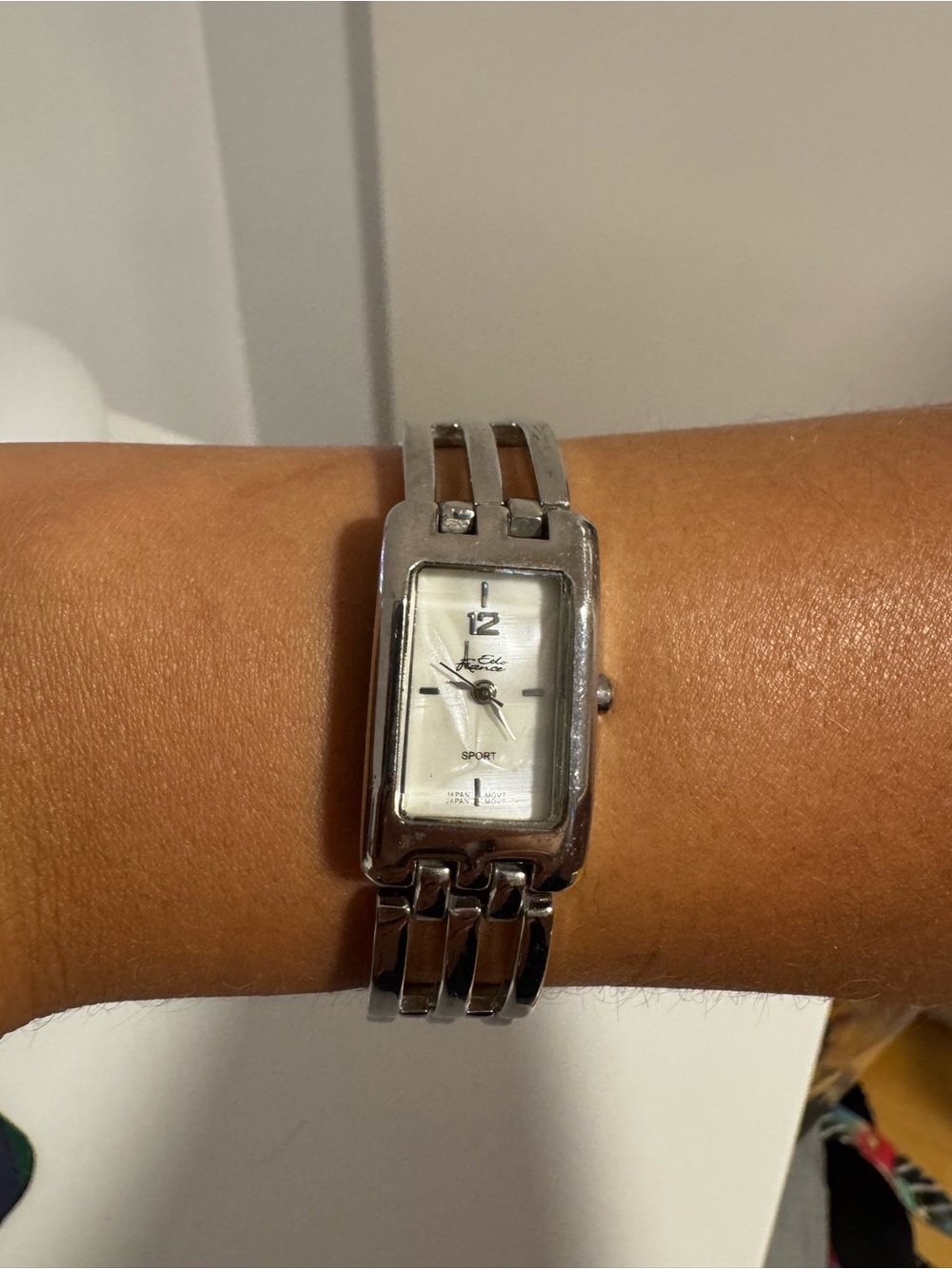 Silver Rectangular Sport Watch - Picture 4 of 5